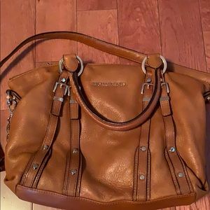 tan michael kors purse